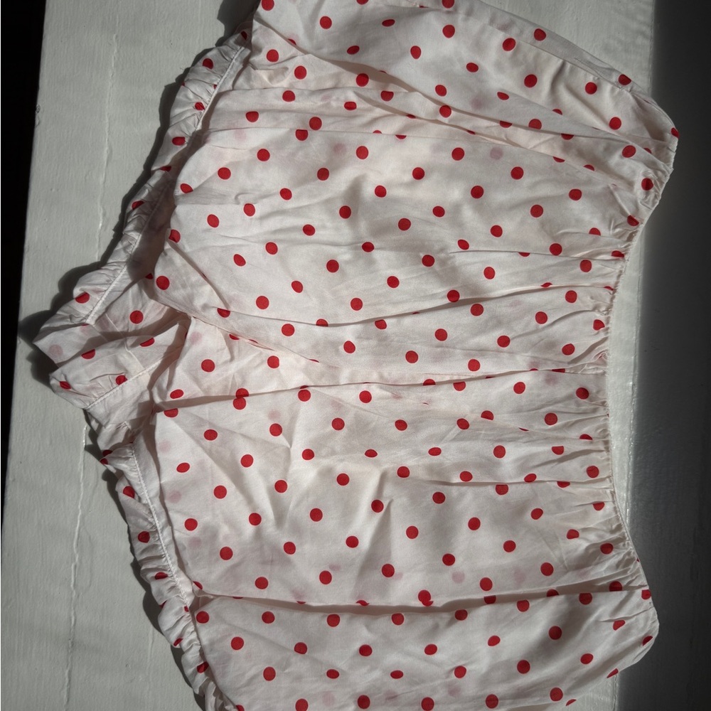 Red Polka Dot Posse Shorts